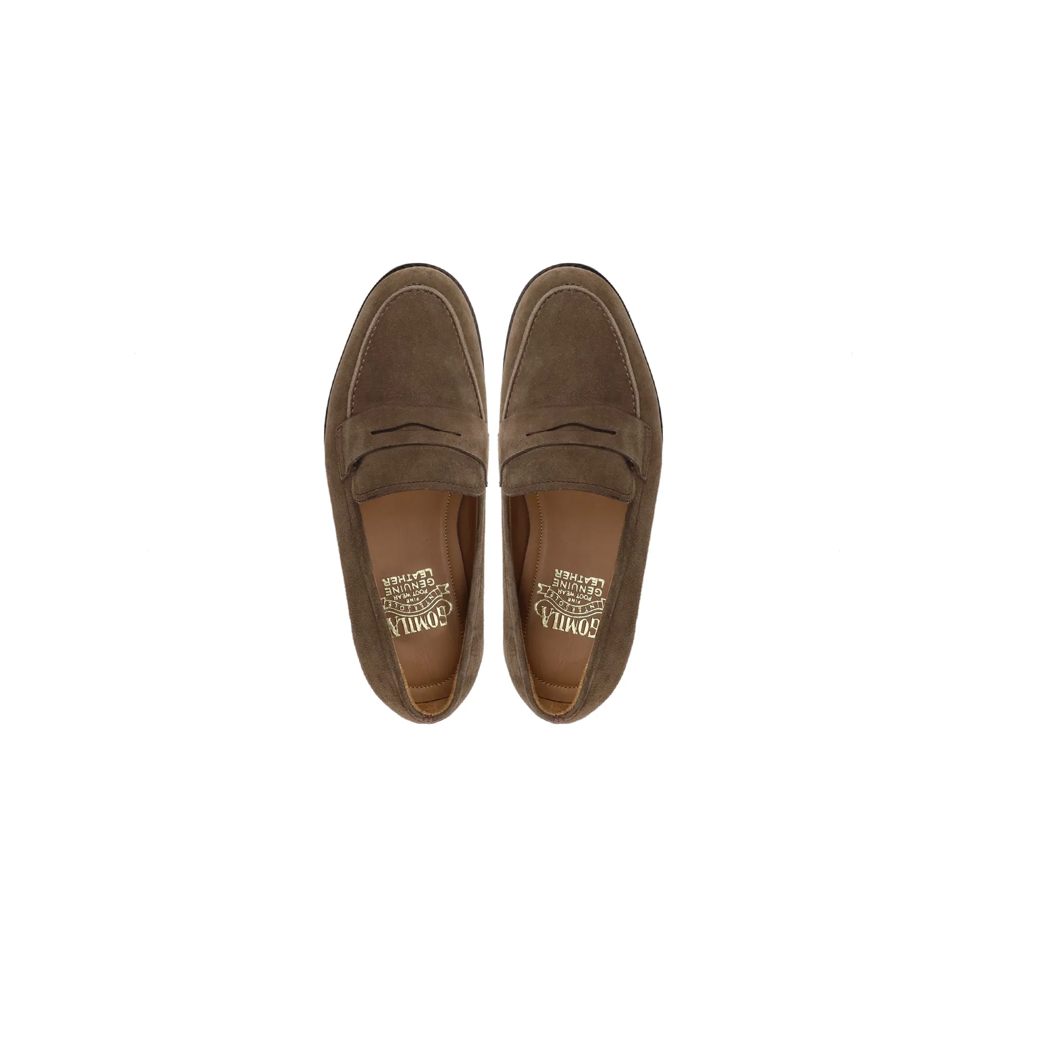 Armin- Kid's Brown Kid Suede Loafer (5 -12 Year's Old)