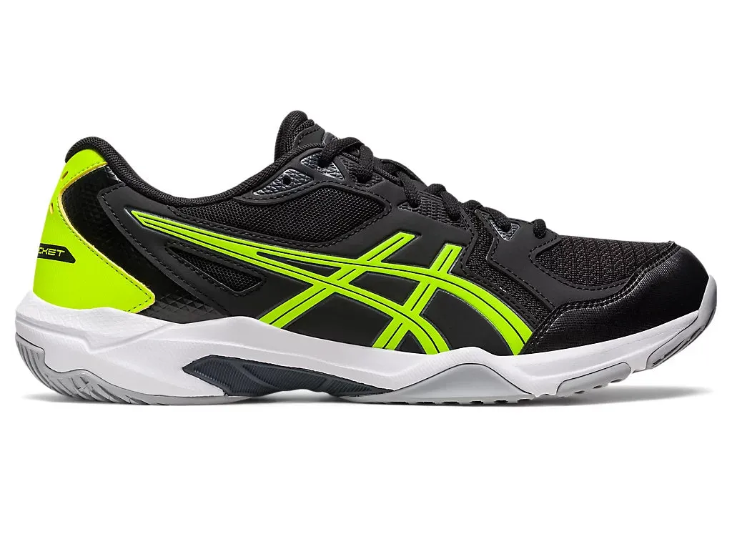 Asics Gel Rocket 10 Badminton Shoes | Black/Carrier Grey