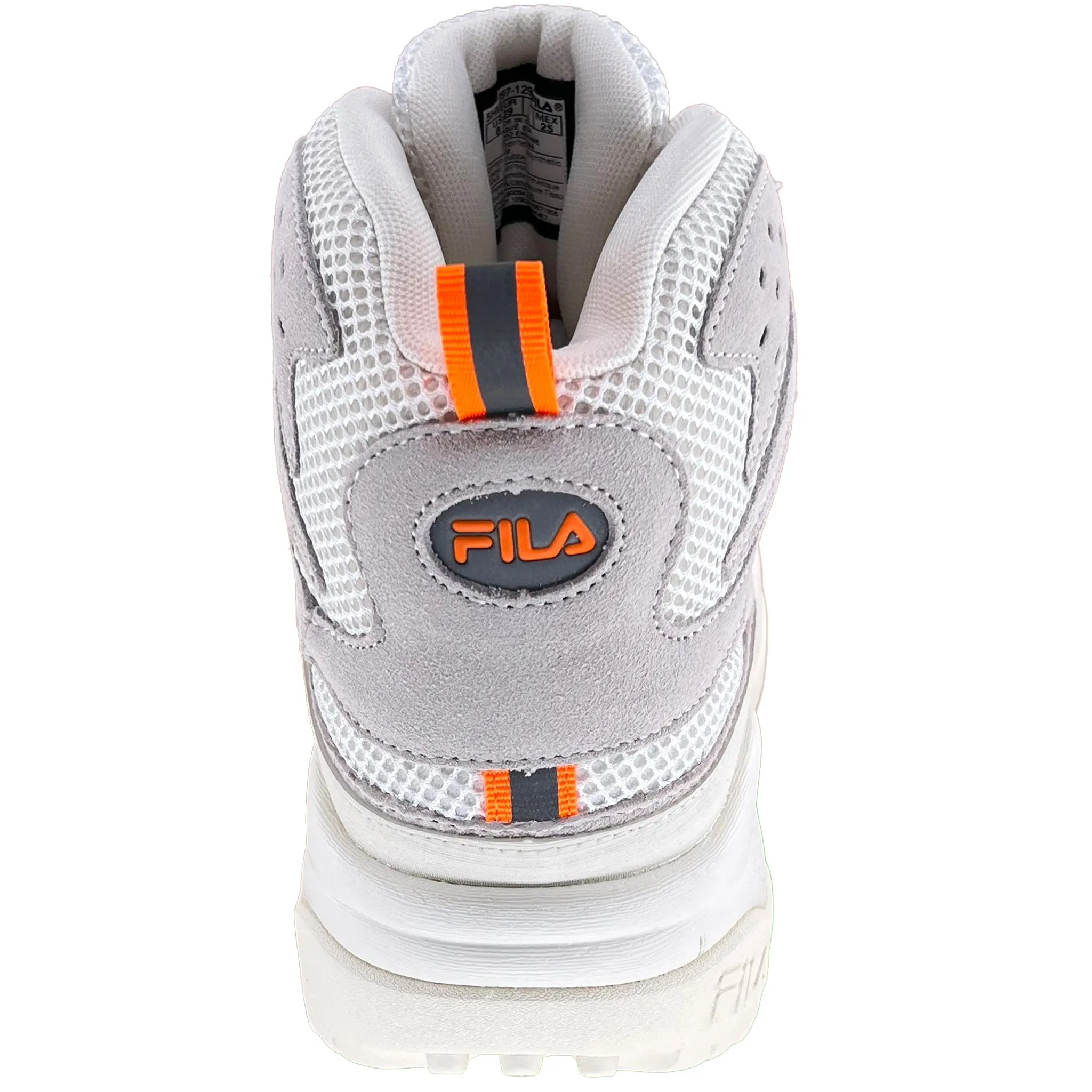 Fila Women's Ranger Boots Casual Sneaker Boot Cream Orange 5HM01097-129