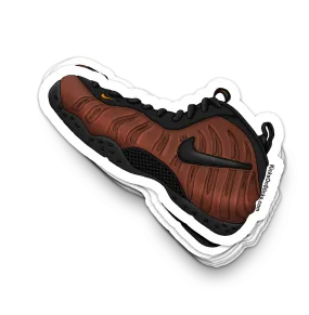 Foamposite Pro "Hyper Crimson" Sneaker Sticker