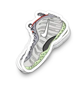 Foamposite "Yeezy Pure Platinum " Sneaker Sticker