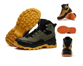 Men Waterproof Outdoor Anti-Smash & Anti-Stab Protection Boots Non-Slip Hiking Wear-Resistant Safety Work Shoes | G178