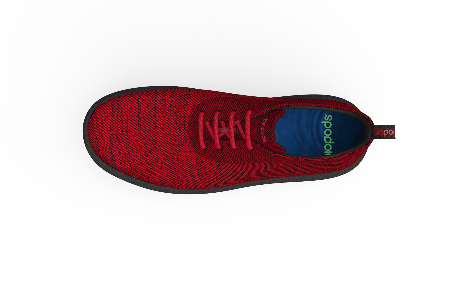 Narrow Classic Sneakers - Red