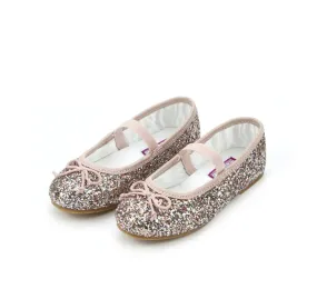 Sparkle glitter ballet flat